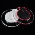 Qi Wireless Charger Crystal Round Charging Pad Docking Dock Station For IPhone X 8 Plus For Samsung Galaxy Note 8 S8 S7 S6 Edge. 