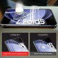 Samsung Galaxy Z Fold 5 Screen Protector inside and back side jelly protector. 