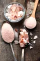 Wild Foods Pink Salt - Organic Pure & Unrefined Real Salt - 100% Natural Finely Ground Pink Salt with 80+ Minerals & Electrolytes - Good for Cooking & Table Salt (500 grams). 