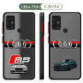 【EmotionaE】Sports Car RS6-Audi Case For Samsung Galaxy S23 Ultra S22 Plus S21 S20 FE 5G S10 4G Note 20 10 Lite Frosted Matte Phone Cover. 