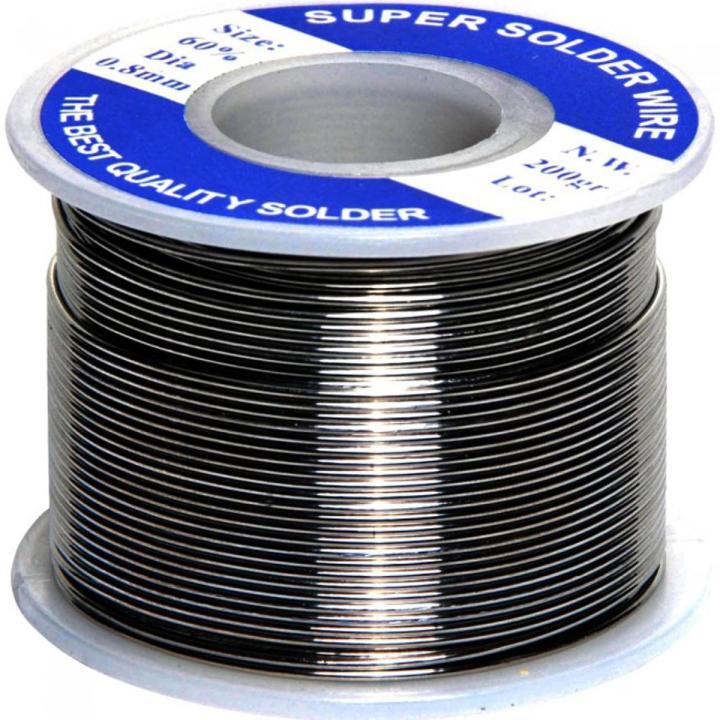 Soldering Wire - 450 Gram Tools Arduino Circuit 450 Gram - Soldering Wire Roll - Silver 450Gram
