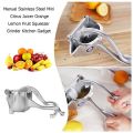 Food Press Manual Juicer Stainless Steel. 