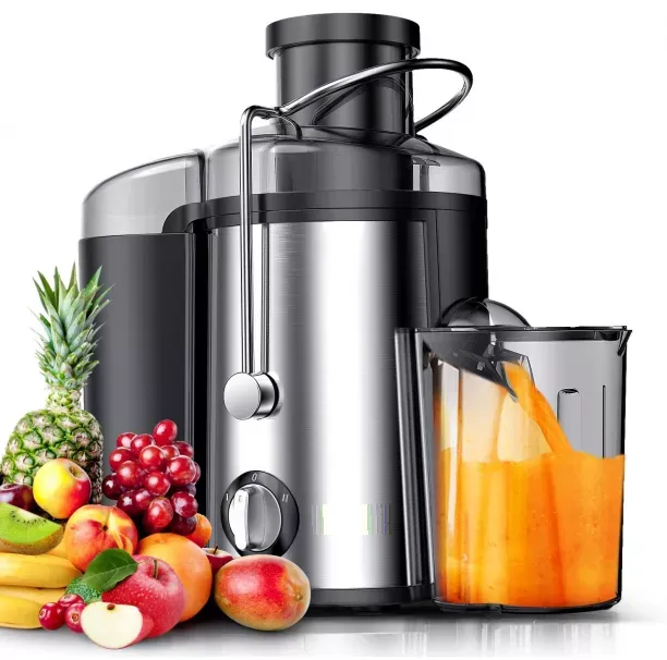 Easehold Juicer Machines Extractor 1000W Centrifugal Juicers Electric Anti Drip Dual Speed BPA Free with Juice Jug and Pulp Container for Fruit Vegetable Daraz.pk