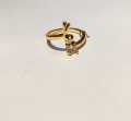 Stainless Steel Rings For Women Gold Color Engagement Wedding Party Ring Female Finger Jewelry Gift Free. 