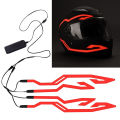 Helmet Light Strip Reliable Night Riding LED Light Flashing Sticker. 