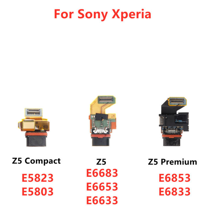 USB Charging Port Charger Dock Connector Flex Cable Ribbon For Sony Xperia Z5 Compact Premium