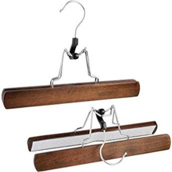 2 pcs Wooden Closet Organizer Hanger Multifunctional Ties ,Belts ,pants,Shawls Storage Holder