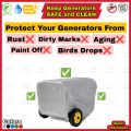 ALPHA Generator Cover Dust Proof Insect Proof Stain Free Water Repellent Sunlight Resistant Dust Cover. 