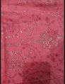 Pink embroidered Pashmina Stole. 