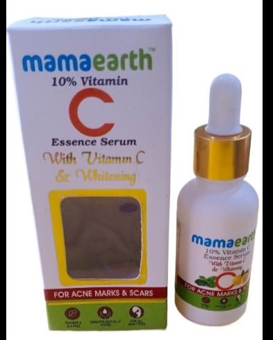 Indian Mamaearth 10% Vitamin C Face Serum, Essence Serum with Vitamin C and Gotu Kola for Skin Illumination
