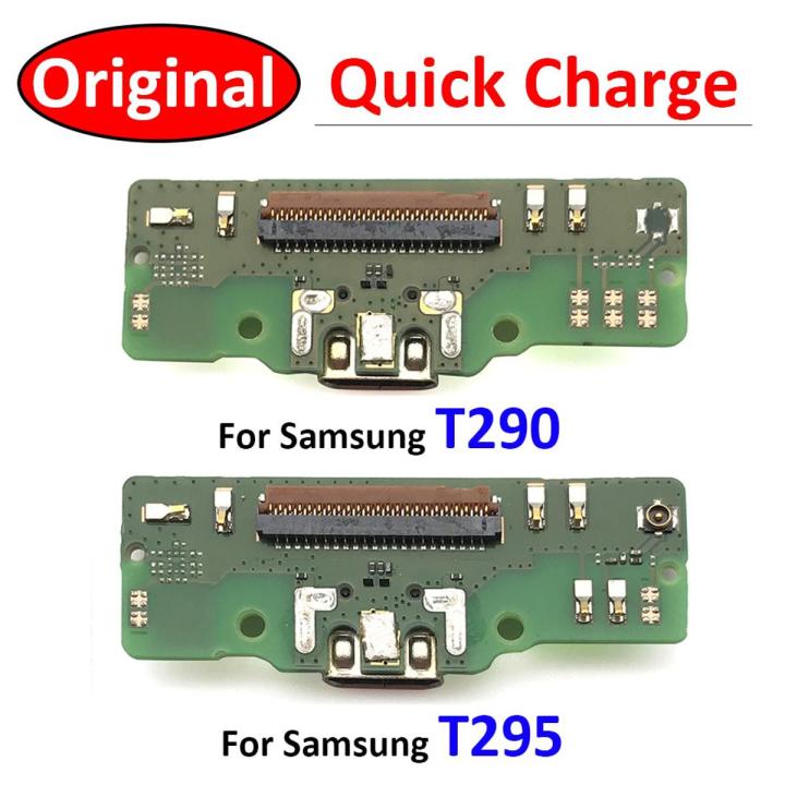 Original Charging Dock Board For Samsung Galaxy Tab A 8.0 2019 SM-T290 T290 SM-T295 T295 Charger Port Connector Flex Cable