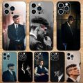Thomas Shelby Peaky Blinders Phone Case For iPhone15,14,13,12,11,Pro,Max,Plus,Mini,X,XS,XR,8,7,6,S,Plus,SE Soft Black Case. 