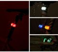 frog light bicycle led mountain bike accessories flash warning light silicone tail light riding equipment. 