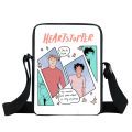 Tv Show Heartstopper Messenger Bag Women Nick and Charlie Romance Canvas Crossbody Bags For Travel Shoulder Bag Gift. 