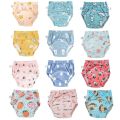 【HOT】 Newborn Training Pants Baby Shorts Solid Color Washable Underwear BABY Boy Girl Cloth Diapers Reusable Nappies Infant Panties. 