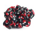 【Heartbeat Girl Store】Cherry Print Design Hair Scrunchies Ponytail Holder for Girls Hair Ties Gum Hair Bands Chiffon Fabric Hair. 