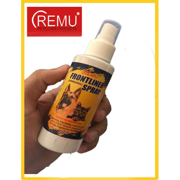 Remu - Frontliner Tick and Flea Spray - 100 Ml