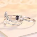 100 Languages I Love You Love Ring With Heart Shaped Velvet Box. 