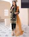 Stylish  Embroidered Shirt for Girls with Trouser & Dupatta (Three Piece Suit) Embroidered Dresses for Women/ Stitched 3 pc for Her/Girls/Women. 