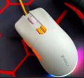Gaming Mouse ZIDLI M85 RGB Gaming Mouse - Optical Sensor 16,000 DPI-Software Supported - 1000 Hz Polling Rate - Paracord Cable - Lightweigh (White). 