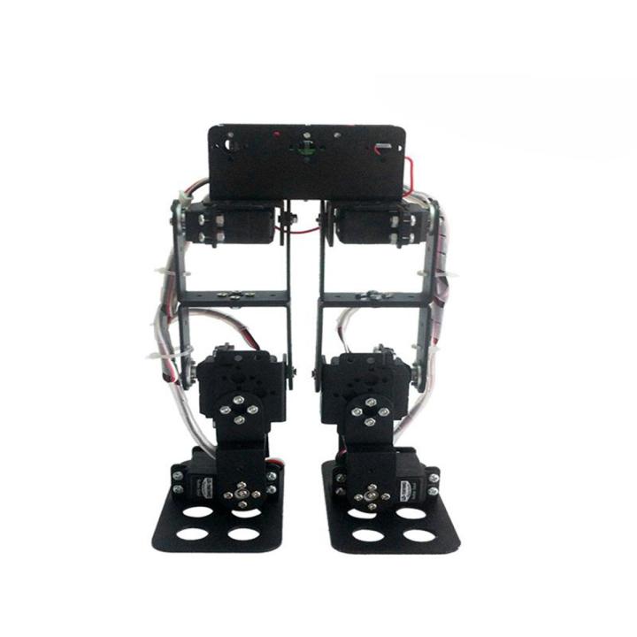 6 DOF Mechanical Biped Robot Robot with Servos for Robotics Arduino DIY Kit