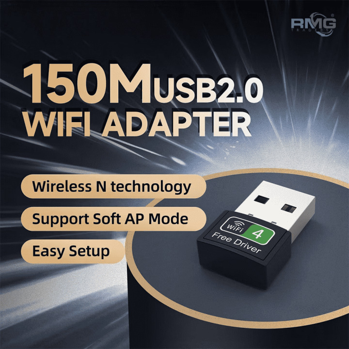 USB Wifi Adapter PC 150M Wireless Network Card [RMG Ready Stock] USB Computer Adapter