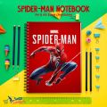 Notebook Spider-Man Spiral Notebook & Pads A4 or A5 Sizes with plastic cover. 