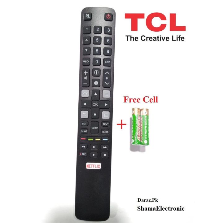 Tcl Remote for S6500 Lcd/led Tv with Button+Free cell
