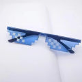 NEW Design Funny Mosaic Sunglasses Thug Life Sun Glasses Pixel Black Retro Gamer brave. 