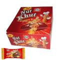 Nut Khut Chocolate With Peanut 1Box in 30 Bars. 