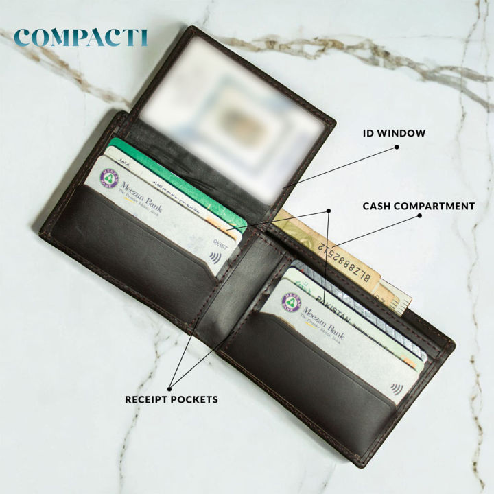 Genuine%20Leather%20Men's%20Purse%20Wallet%20For%20Men%20BiFold%20%5B%20Compact%20Size%20%5D%20Wallet%20Clasp%20-%20Image%204
