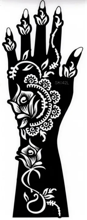 Large%20Henna%20Stencils%20Hand%20Mehndi%20Art%20Template%20India%20Lace%20Body%20Temporary%20Tattoo%20-%20Image%205