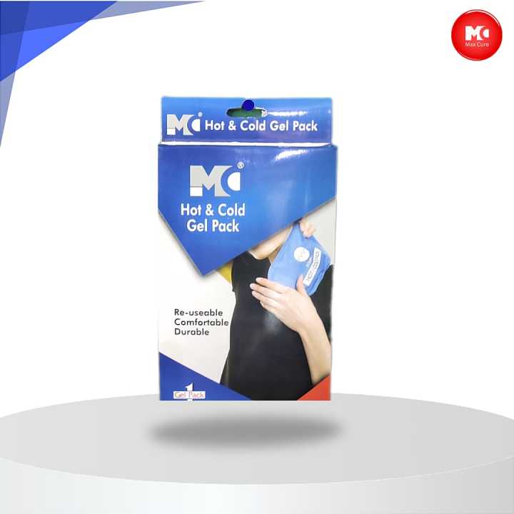 Maxcure Reusable Hot and Cold Heat Ice Gel Pack for First Aid Sports Muscle / Back pain