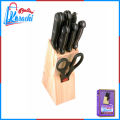 Online Karachi - Pack of 8 Knife Set With Wooden Stand .. 