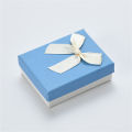 Mini Multi-color Bowknot Gift Boxes Necklace Jewelry Storage Cases Solid Color Jewelry Ring Earring Necklace Present Gift Box. 