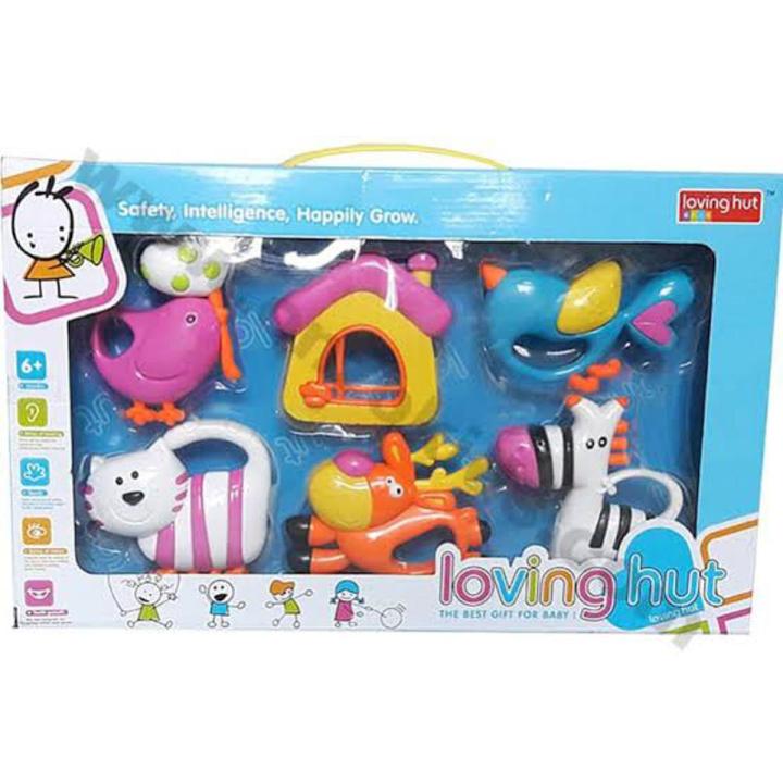 Loving Hut Rattle Toys PC Set For Babies
