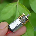 DC3V-6V 5V 28RPM Slow Speed Reducer Micro Mini N20 Full Metal Gearbox Gear Motor Encounter. 