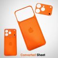 Tecno Spark 40 to 17 Pro Max Convert Sheet - Orange. 
