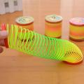 Magic Slinky Rainbow Color Spring Toy For Kids Boys and Girls Fun Bouncer Toys - 2.5 inch. 