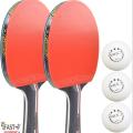 Ping Pong Table Tennis Racket Set With 3 Balls. 