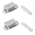 Pack Of 40-Stainless steel Furniture kitchen cabinet door magnet catcher. 