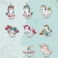Cartoon Unicorn Mobile Phone Holder Metal Finger Ring Holder Cartoon Phone Ring Holder Phone Stand Support For Iphone All Phone. 