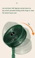 Rechargeable Telescope Fan Stand Fan, 6 Inch Folding Portable Telescopic Floor/USB with Rechargeable Battery,3 Speeds Super Quiet Adjustable Height. 