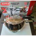 Alpha Pressure Cooker Stainless Steel 12 Liter. 