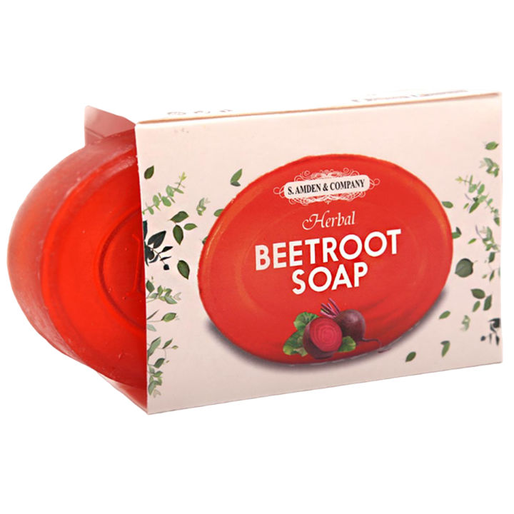 SAC - Beetroot Soap herbal 115 gm bar- beauty transparent oil