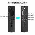 【Top-Rated Product】oft ilicone Rubber Cae Cover kin hell for Amazon Fire TV tick Remote. 