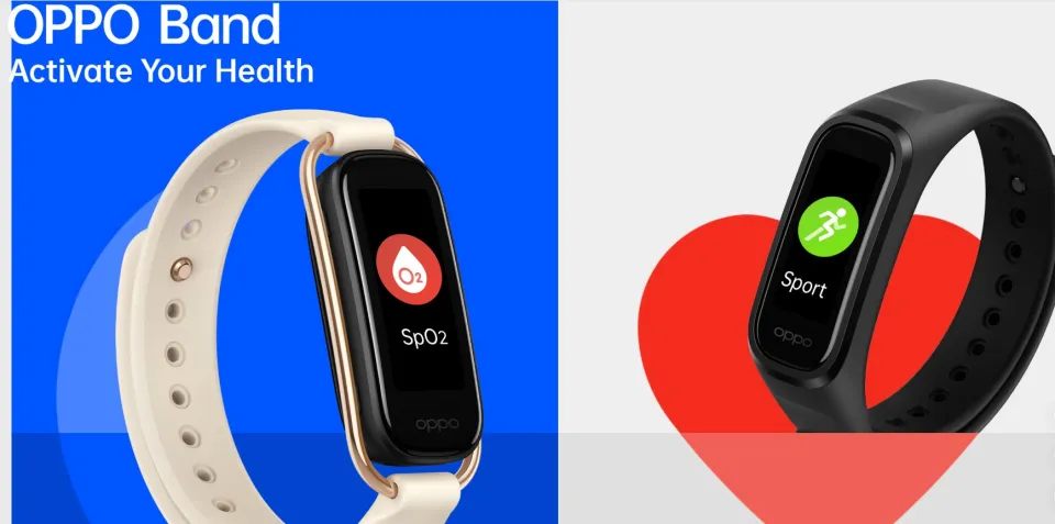 Like A New) OPPO Band Fitness Tracker Black Battery Changed