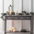 Flameless Candles - Real Wax Battery Operated Candles with Remote Control - Pack of 3 - Height 4, 5 & 6”, Diameter 3”. 
