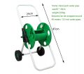 Home Garden Hose Reel trolley Holder Rack Pipe Storage Cart Gardening Water Planting Cart Aluminum Frame Irrigation Su. 