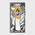 iPhone 7 Cover - SkinLee HQ Square Infinity Glass Case - Ignition art - SKINLEE-98-1-998-4. 